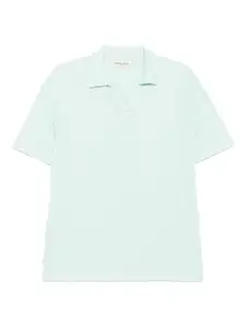 Рубашка поло Simon Officine Generale, зеленый