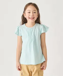 Топ с оборками на рукавах Ever Closet, цвет Mint