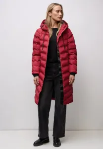 Mit geklebten nähten зимнее пальто Street One, Rot
