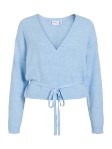 VILA Свитер 'VILOLO' в светло-голубом цвете