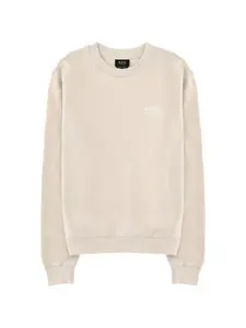 Свитер с логотипом A.P.C., бежевый