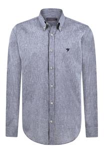 Деловая рубашка обычного кроя Felix Hardy Achilles, темно-синий