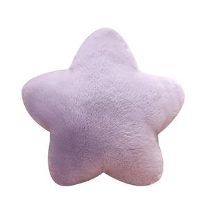 Мягкая однотонная плюшевая кукла в форме луны, звезд и сердца высотой 18см/45см/60см MERCONSER, фиолетовый