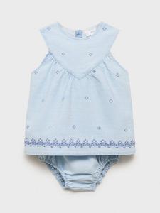 Детское платье Labenne без рукавов из хлопка Mango