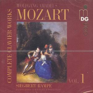 Диск CD Mozart: Complete Clavier Works Vol. 1 [Import] - Wolfgang Amadeus Mozart, Siegbert Rampe