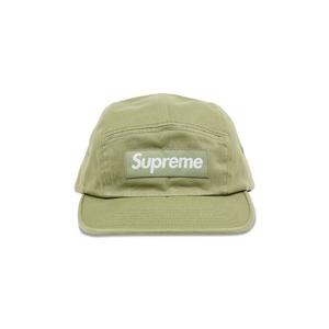 Бейсболка Supreme Washed Chino Twill Camp Cap, цвет Light Olive