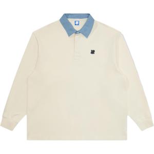 Футболка-поло Unisex UNDEFEATED, экрю