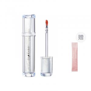 Бальзам для губ Ice Iron Serum Mirror Finish с эффектом водяного света, натуральный глянцевый, стойкий, устойчивый к переносу, 2,4 г Judydoll