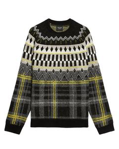 Свитер Lyle & Scott Fair Isle, черный
