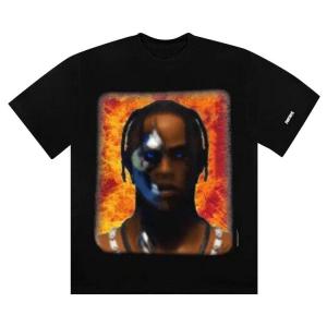 Футболка Cactus Jack by Travis Scott x Fortnite T-3500 Portrait T-Shirt, Black