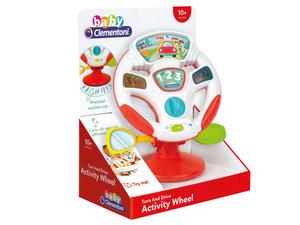 Clementoni, интерактивная игрушка Руль, 17241