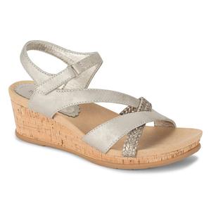 Босоножки на танкетке Farah Baretraps, champagne