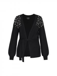 Usha BLACK LABEL Женский кардиган черного цвета