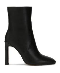 Кожаные сапоги из телячьей кожи Kazar, черный