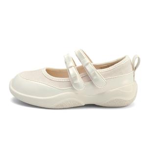 Нескользящие и износостойкие низкие кожаные туфли для детей, увеличивающие рост ST&SAT KIDS, бежевый