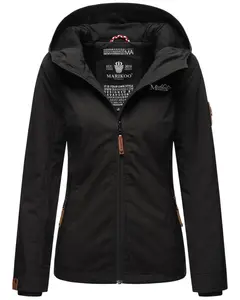 Куртка Marikoo Outdoor "Blackberry", спортивная переходная куртка с капюшоном, черный