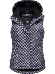 Стеганый жилет ragwear Hesty Print, цвет lavender