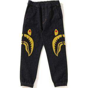 Детские джинсы A Bathing Ape, темно-синий