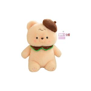 Милые шапки и кепки плюшевые куклы медведи высотой 25 см AOLETU, Ecru Hats & Caps Bear+Puppy Pull-Out Greeting Card