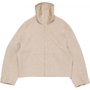 Acne Studios Короткая куртка с высоким воротником, Oat