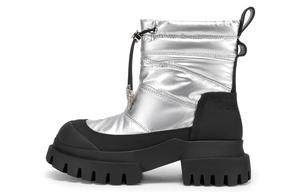 Зимние ботинки женские Mio, цвет Silver/Black