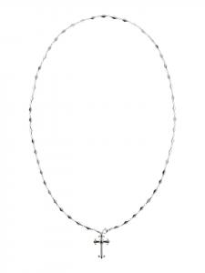 Faina Женская цепочка-колье из серебра