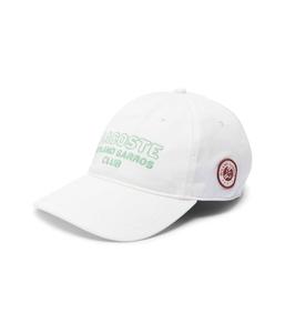 Бейсболка lacoste x roland garros Lacoste, белый