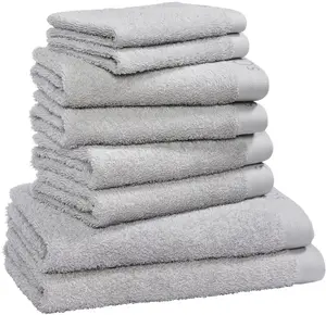 S.Набор полотенец Oliver "s. Оливер S.Oliver (8 шт.), светло-серый