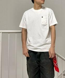 Футболка с нагрудным карманом Alpha Industries, белый