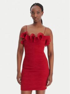 Коктейльное платье classic fit W6RK80 WI342 Guess, красный