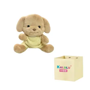 Poodle Joint Puppy, со съемным и реверсивным дизайном для игр с куклами плюшевая кукла высота 35cm Click, желтый