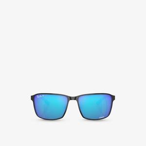 RB3721CH солнцезащитные очки Chromance в металлической квадратной оправе Ray-Ban, черный