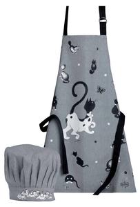 Кухонный фартук Winkler und Kochmütze für Kinder D, черный - текстиль - 52 x 1 x 63 см