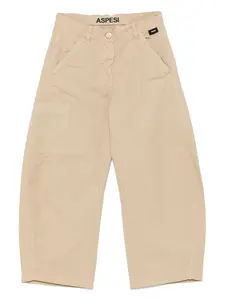 Брюки карго Aspesi Kids, нейтральный