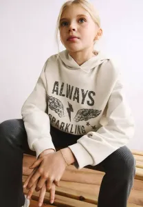 Детская толстовка Mango Kids, Off White