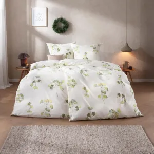 Постельное белье fine flannel Velturno green 140x200 см + 70x90 см Estella