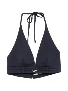 Топ с завязкой на шее Vivetta, черный