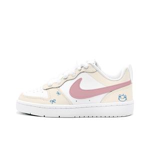 Nike Court Borough Apple Meow, Gabee Manufacturing Low top детские скейтерские кроссовки бежевые Unisex