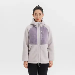 Женская зимняя флисовая куртка для походов Quechua SH500