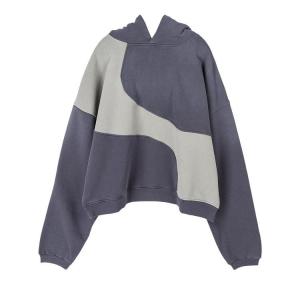 Худи ERL Wave Hoodie, Dark Grey