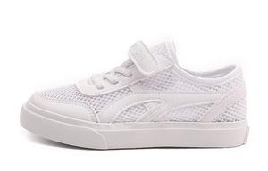 Нескользящие дышащие низкие детские кроссовки для скейтбординга WARRIOR, белый
