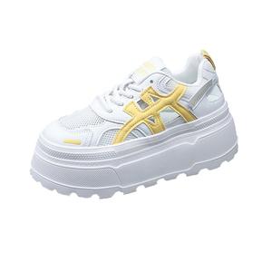 TAFN Женские низкие скейтерские кеды желтые, цвет Yellow