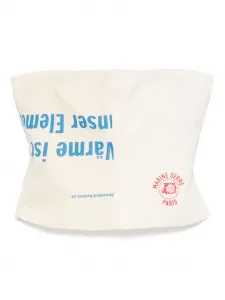 Топ Regenerated Tote Bags Marine Serre, нейтральный
