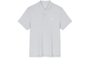 Поло Anta Life Collection мужское, цвет микрочип серый