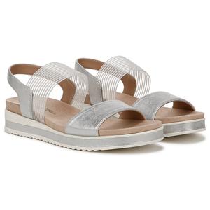 Сандалии на ремешке Zing Lifestride, silver faux leather