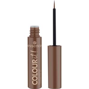 Подводка для глаз colour it! liquid Essence, 05 chocolate brown, объем 3 мл
