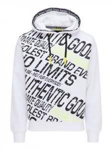 Толстовка FISHER на молнии белого цвета Bruno Banani