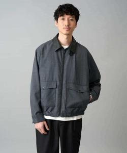 Простая в уходе/машинная стирка/устойчивая к образованию катышков короткая куртка с широкими штанинами Avv, цвет Navy