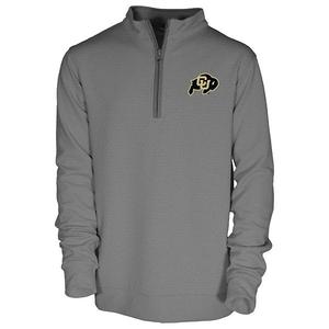 Молодежная толстовка Colorado Buffaloes Sterling с длинными рукавами и молнией на четверть Garb