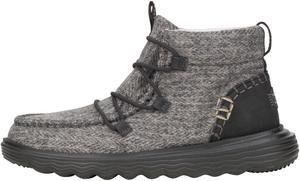 Женские ботинки HEYDUDE Reyes Heathered | Легкие ботинки на босу ногу с двойной петлей для женщин